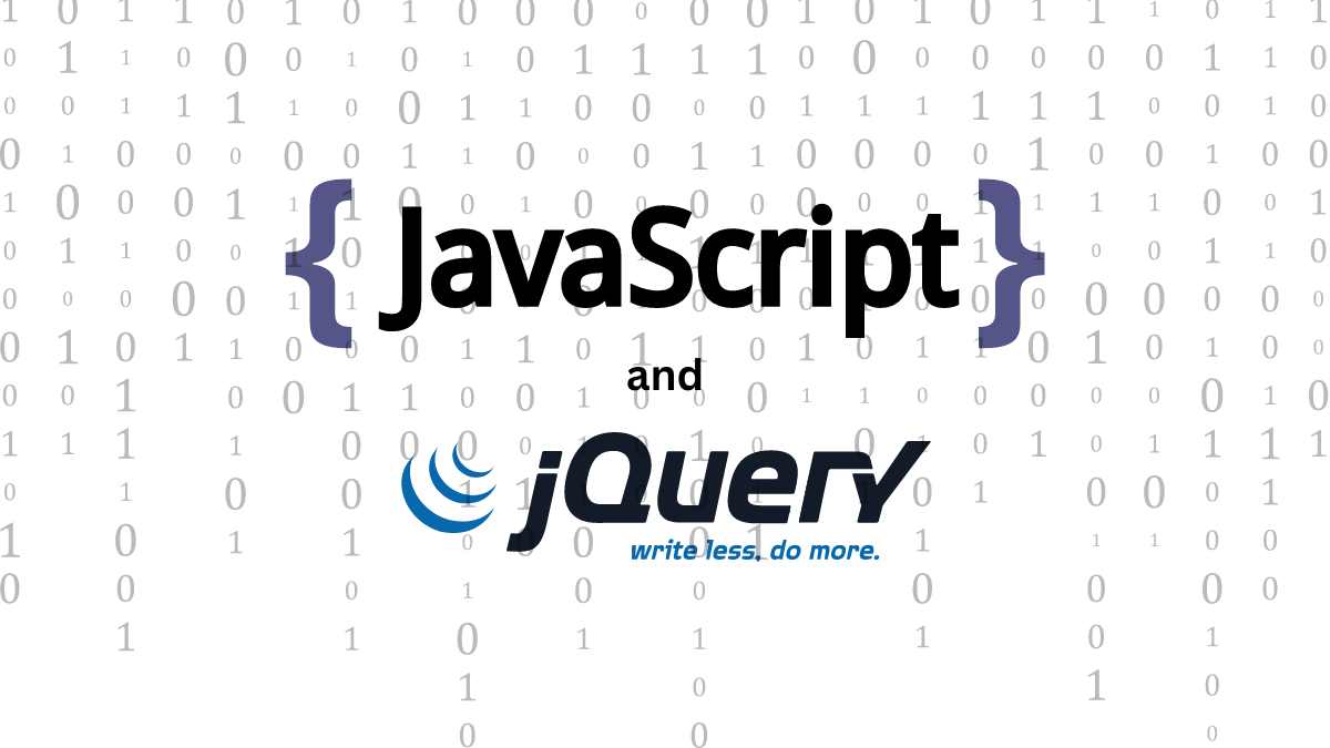 javascript and jquery