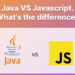 What is the Difference Between Java and JavaScript